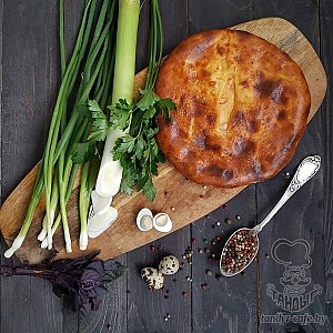 Осетинский пирог с яйцом, зеленью и луком (весовое), Тандыр - Могилев