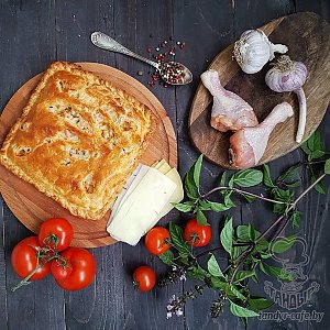 Тандыровский пирог с курицей и грибами (весовое), Тандыр - Могилев