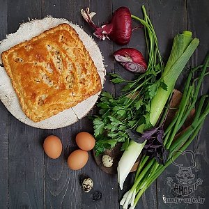 Тандыровский пирог с яйцом, зеленью и луком (весовое), Тандыр - Могилев