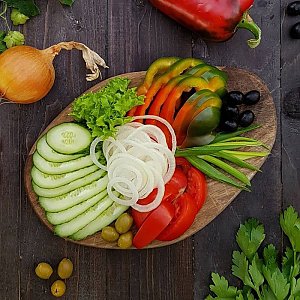 Ассорти из свежих овощей, Тандыр - Могилев