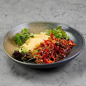 Говядина по-тайски с овощами и пюре из картофеля, Terra - Гродно