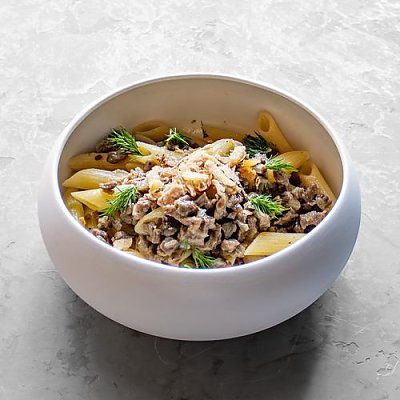Заказать Макароны по-флотски с говяжьей вырезкой, Terra - Гродно