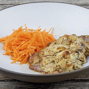 Куриные бедра под сметаной с шампиньонами, Литвины - Гродно