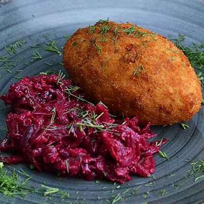 Заказать Котлета из рубленой курицы с пряным маслом, Литвины - Гродно