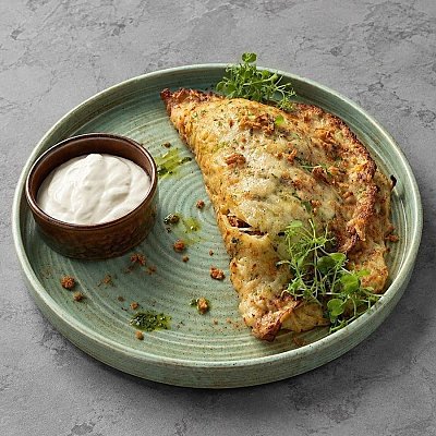 Заказать Картофельный пляцек - большой драник со свининой и грибами, Литвины - Гродно