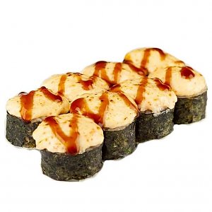 Ролл опаленный с креветкой, Sushi FRESH