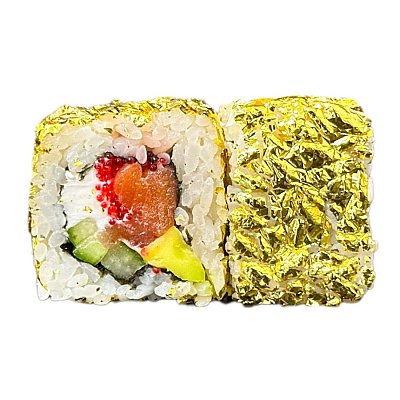 Заказать Золотой ролл с лососем, Суши Тайм - Волковыск