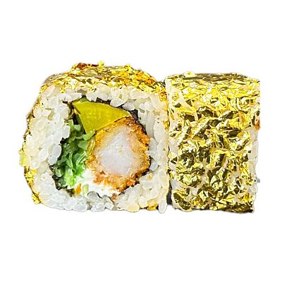 Заказать Золотой ролл с креветкой, Суши Тайм - Волковыск