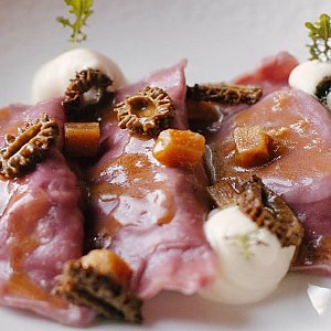 Вареники с угрем, сморчками и хреном, Жюль Верн