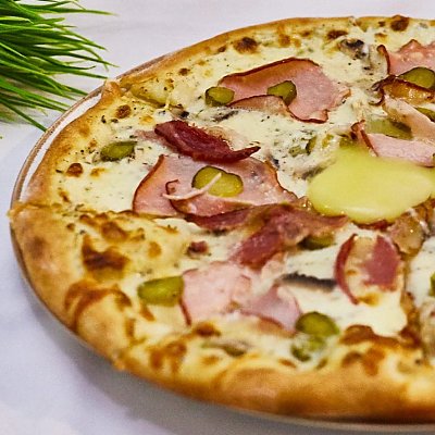 Заказать Пицца Карбонара 45см, Санта Мария