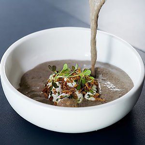 Трюфельный крем-суп, Гастробар Цоколь (Материк)
