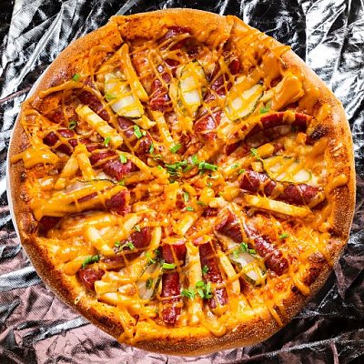 Заказать Пицца с фри (500г), Гастробар Цоколь (Материк)
