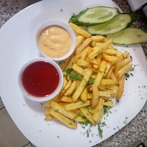 Картофель фри, Мини-кафе Белорусская Узбекская Кухня