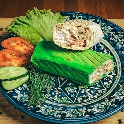 Заказать Шаурма с курицей (300г), Мини-кафе Белорусская Узбекская Кухня