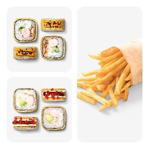 Две Темпуры + закуска, Капибара - Витебск