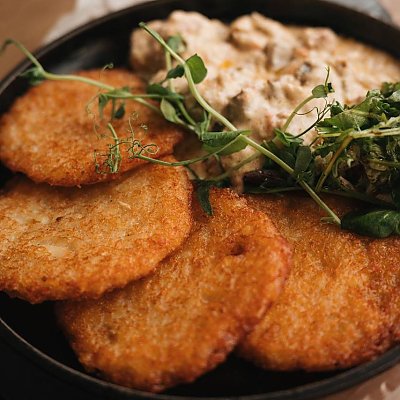 Заказать Драники с мачанкой, А где Я?