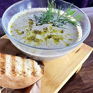 Крем-суп из шампиньонов, Респект Гриль