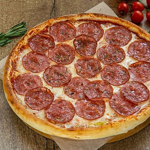 Пицца с салями 32см, DACAR PIZZA Rally