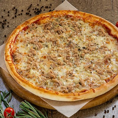 Заказать Пицца с тунцом и луком 32см, DACAR PIZZA Rally