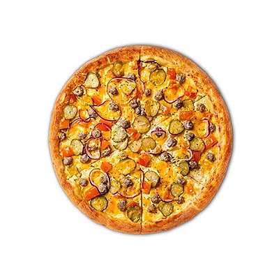 Заказать Пицца Мясная с соусом Гриль 32см, Вкус Хаус