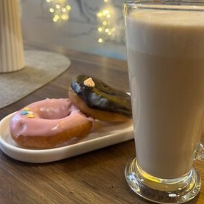 Заказать Сет Какао и 2 пышки в глазури, Пышечная (Пышки.бел)