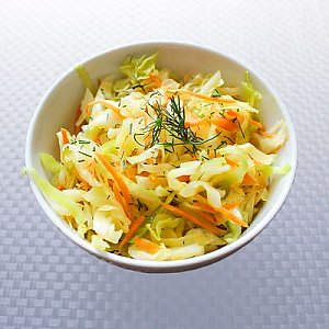 Салат из белокочанной капусты с морковью, ЭкоПауза