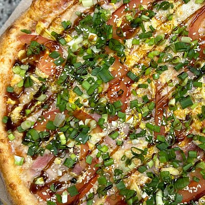 Заказать Пицца Терияки 26см, PIZZA box