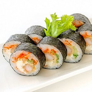 Ролл с креветкой темпура, Fusion Sushi
