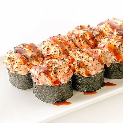 Заказать Татаки ролл с креветкой, Fusion Sushi