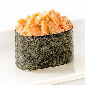 Гункан с лососем, Fusion Sushi