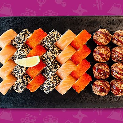Заказать Сет Сидзуока, Fusion Sushi