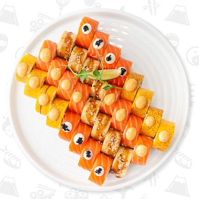 Заказать Сет Оранж, Fusion Sushi