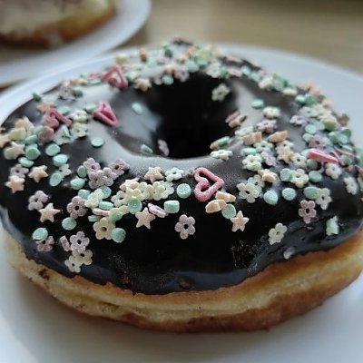 Заказать Донат Апельсин- темный шоколад, Пончесса