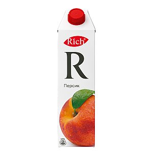 Rich персиковый сок 1л, ФаСоль