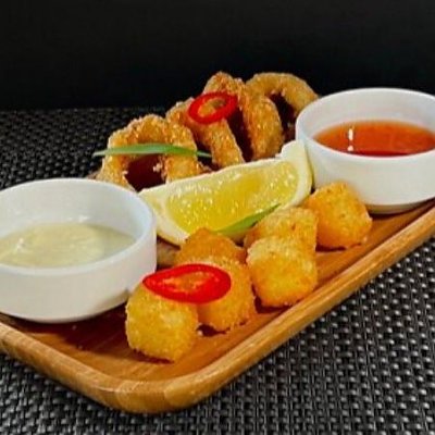 Заказать Закуска из кальмаров и моцареллы, ФаСоль