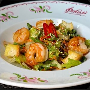 Garden Mix с тигровыми креветками, ФаСоль