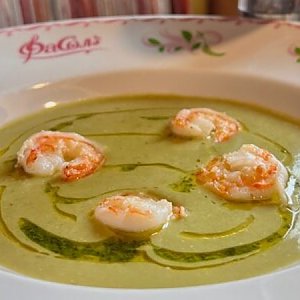 Вишисуаз с тигровыми креветками, ФаСоль