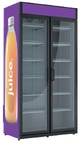  Шкаф холодильный ARKTO Flex-724-Eco-L-U две двери (-6..+6, с канапе) на сайте Белторгхолод