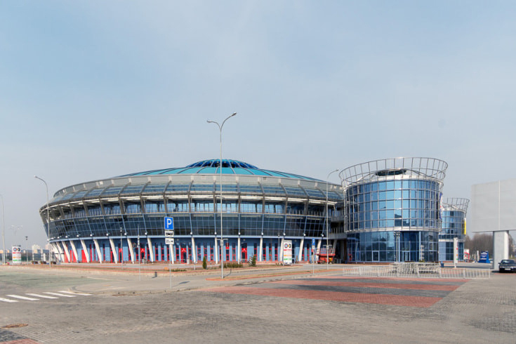 Стадион "Чижовка-Арена" в Минске на ул. Ташкентской, 19