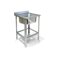 Ванна моечная цельнотянутая ХотКолд односекционная 700×700×850