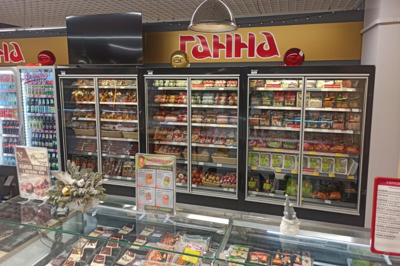 Фирменный магазин "Ганна" в национальном торговом доме: "Першы"