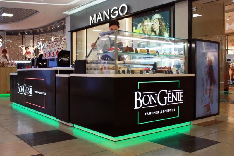 Галерея десертов "BonGenie" в торгово-развлекательном центре "Dana Mall" в Минске на ул. П. Мстиславца, 11