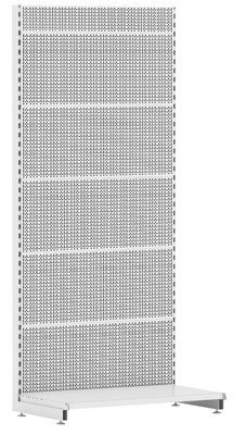 Стеллаж пристенный перфорированный Stahler Eco Line L=1000 H=2250 на сайте Белторгхолод