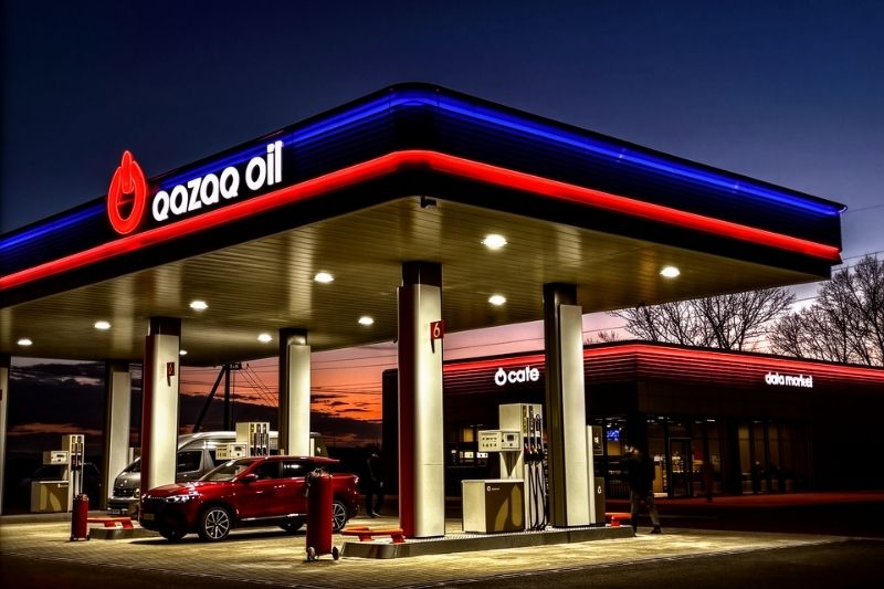 АЗС C-045 Qazaq Oil, Республика Казахстан, Кокшетау