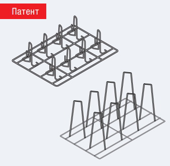 Аксессуары пароконвектомат Rational Решётки Superspike для уток Вместимость 8: 1/1 GN 6035.1009