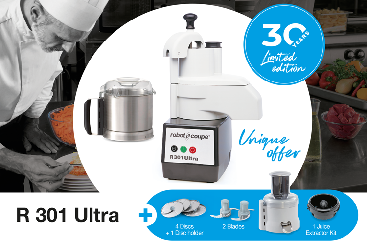 Новинка! Кухонный процессор Robot-Coupe R 301 Ultra Anniversary