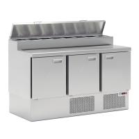  Холодильный стол для салатов (саладетта) LARK PZE1-111GN (1485х700, 8хGN1/3) на сайте Белторгхолод