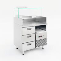 Станция для бургеров холодильная LARK 900×750