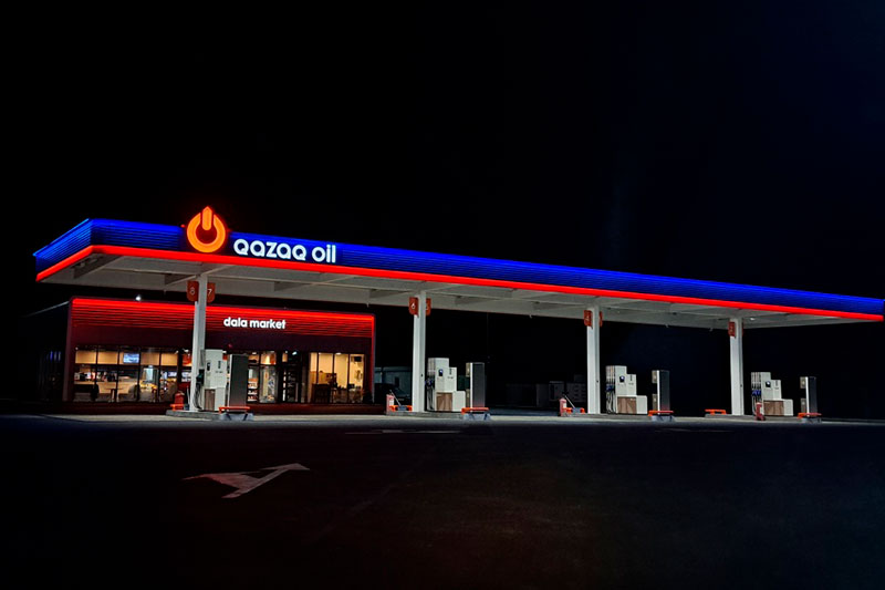 АЗС S-022 Qazaq Oil, Республика Казахстан, пос. Шидерты