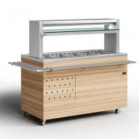 Фуд-бар Pelican SM 1500x750 с двойной направляющей для подносов на сайте Белторгхолод